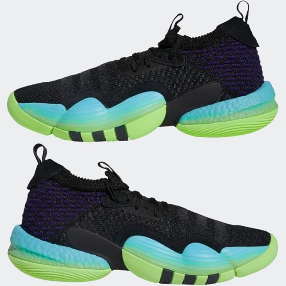 NEW - Trae Young 2 Basketball H06473 Core Black/Core Black/Team Solar Green 14